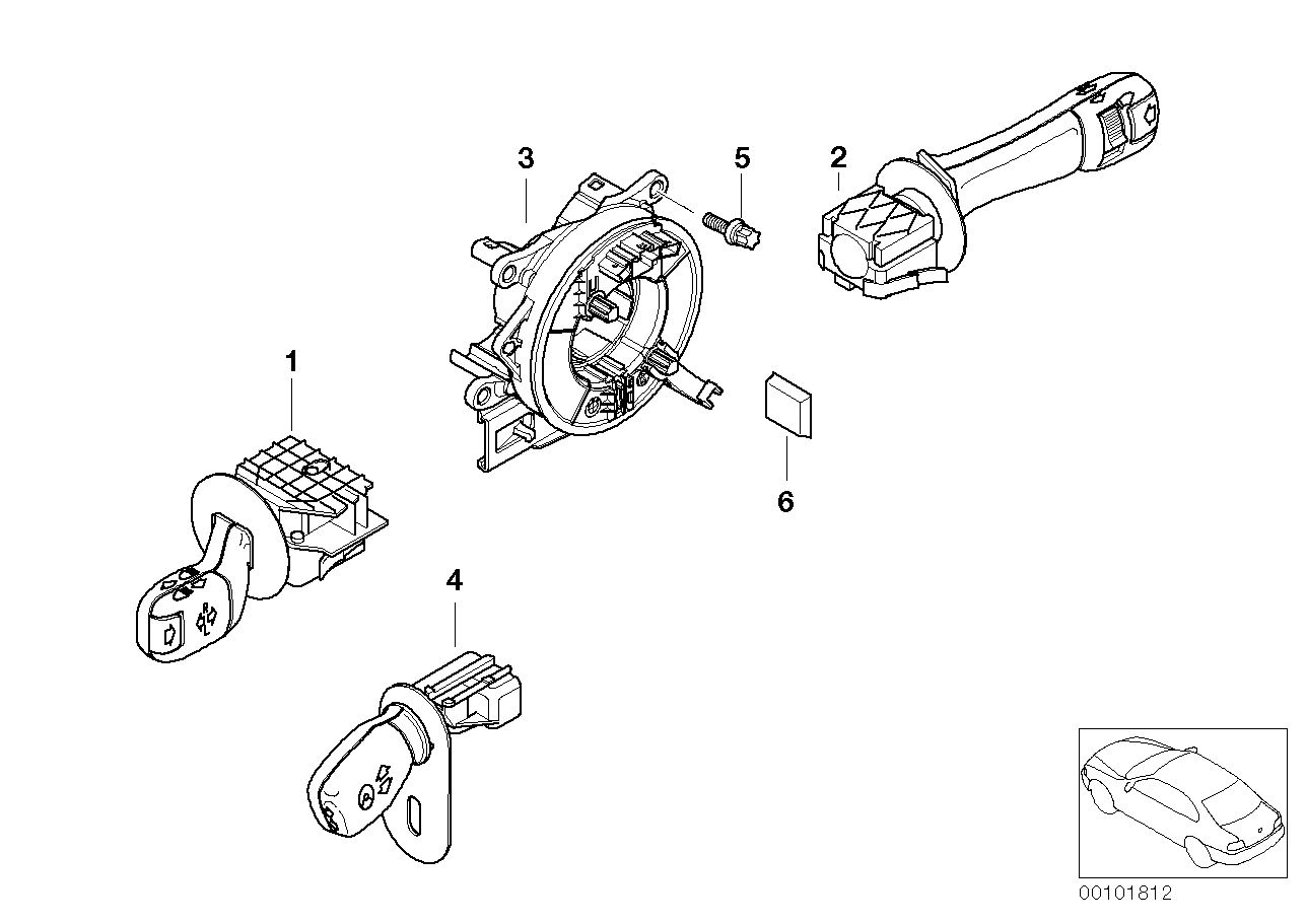 STEERING COLUMN SWITCH