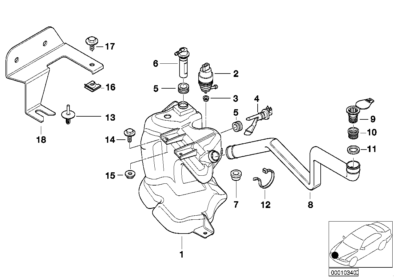 WASH CONTAINER F SEQUENTIAL M GEARBOX