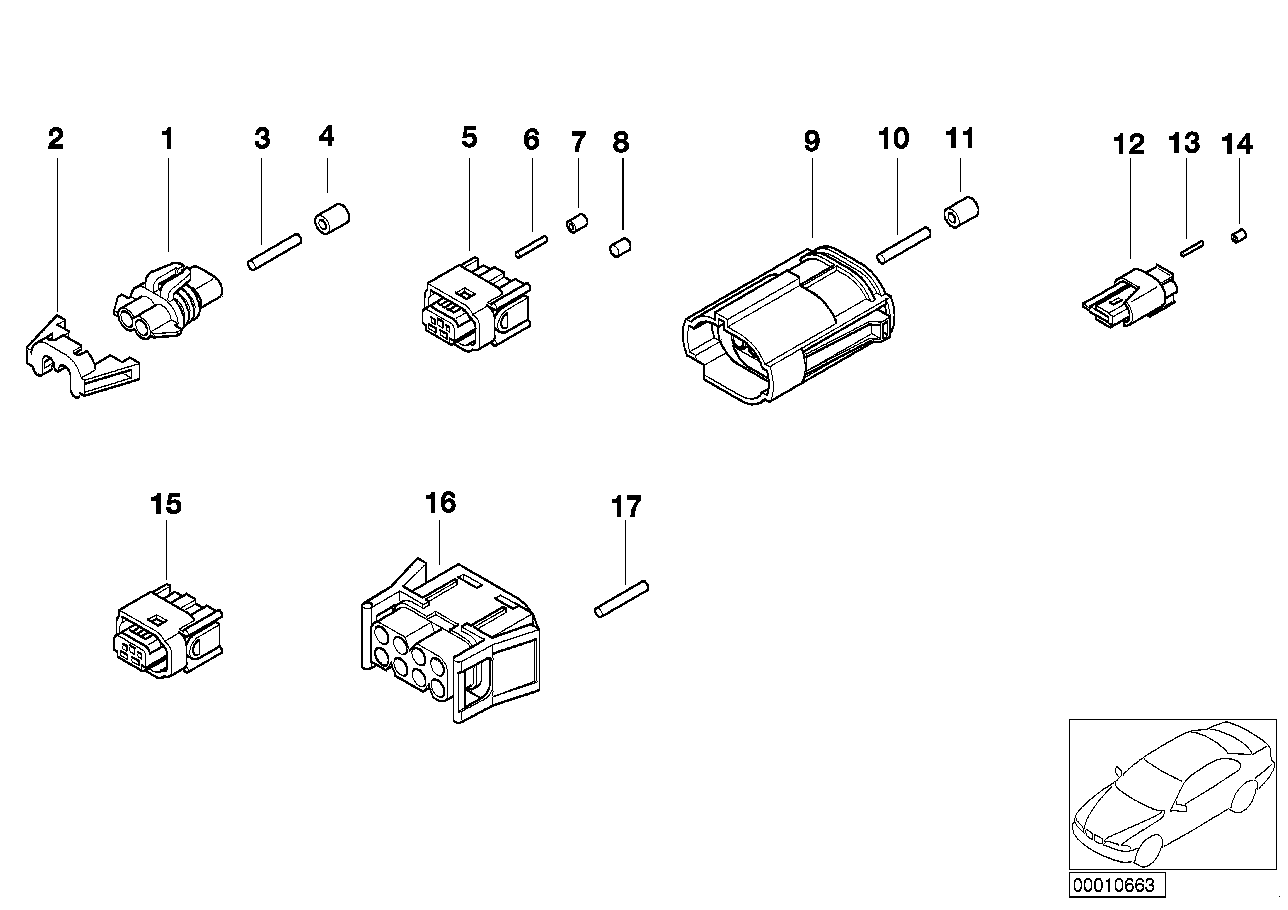 VARIOUS PLUGS ACCORDING TO APPLICATION