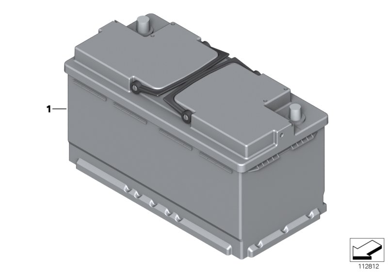 ORIGINAL BMW BATTERY