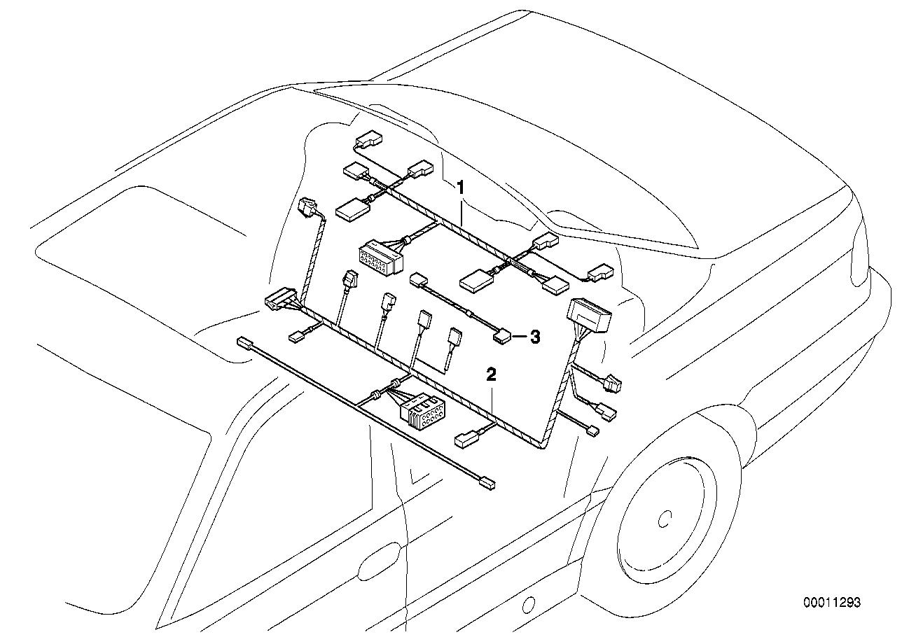 REAR SEAT WIRING SET