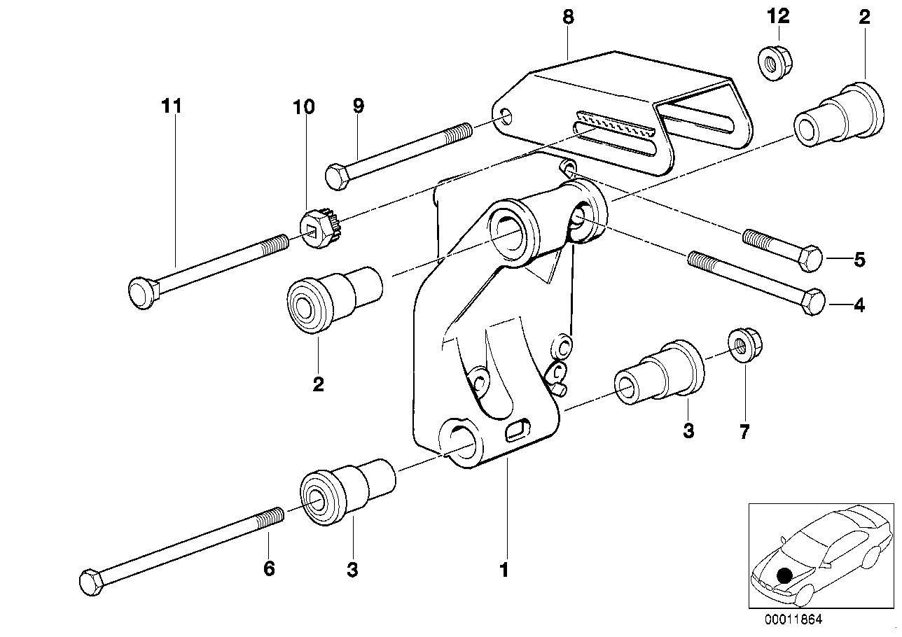 ALTERNATORMOUNTING PARTS