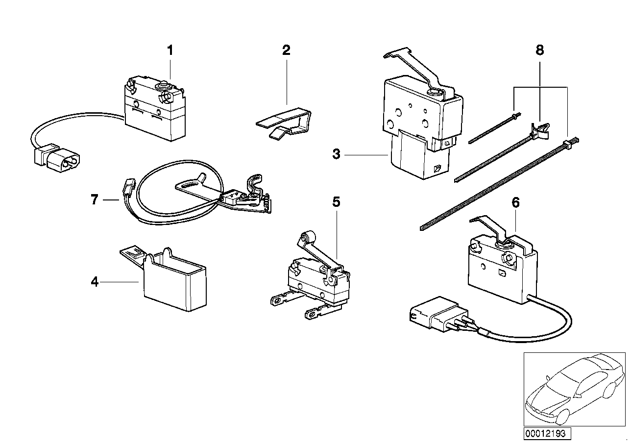 VARIOUS MICRO SWITCHES