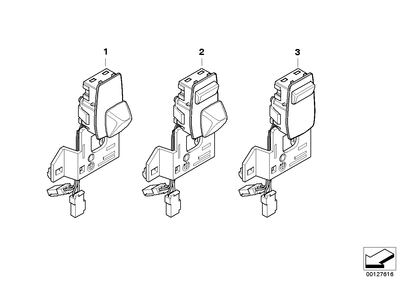 SWITCH ADJUSTER STEERING COLUMN