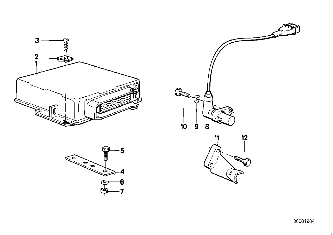 CONTROL UNIT DME/TRIGGER CONTACT