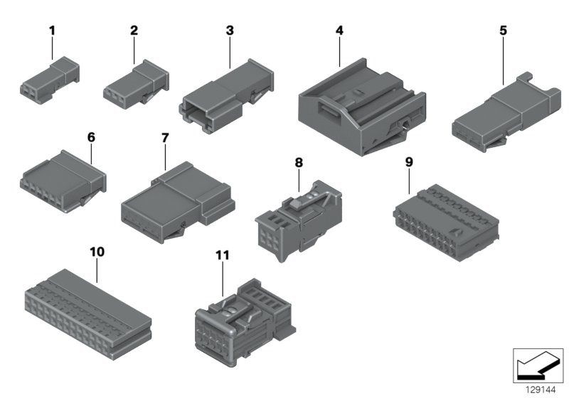 PLUG TERMINAL ELO NOT WATERPROOF