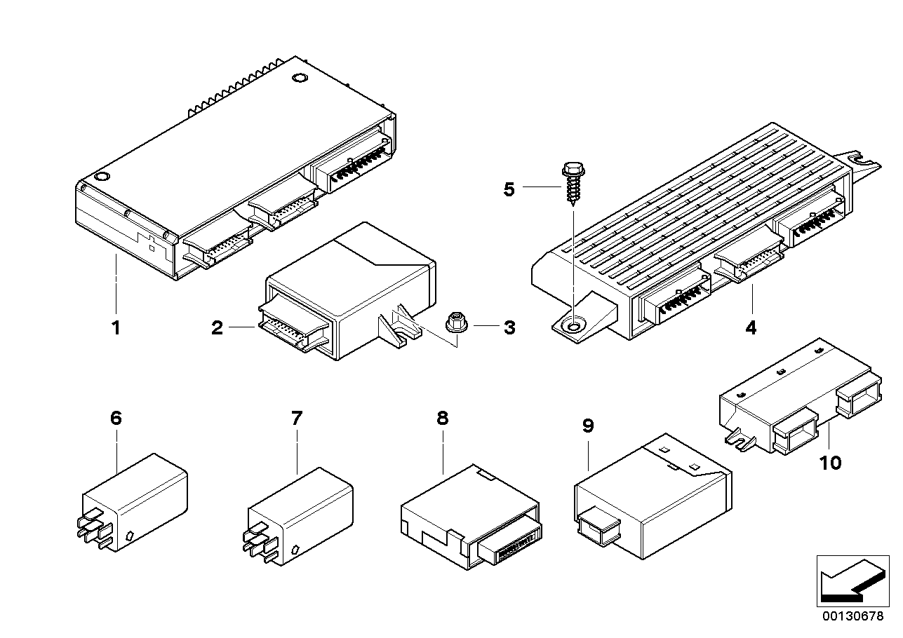 BODY CONTROL UNITS AND MODULS