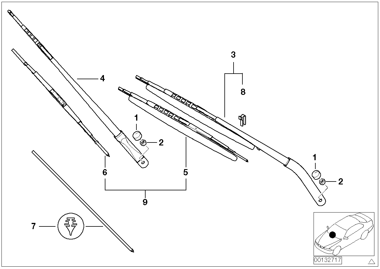 WIPER ARM/WIPER BLADE