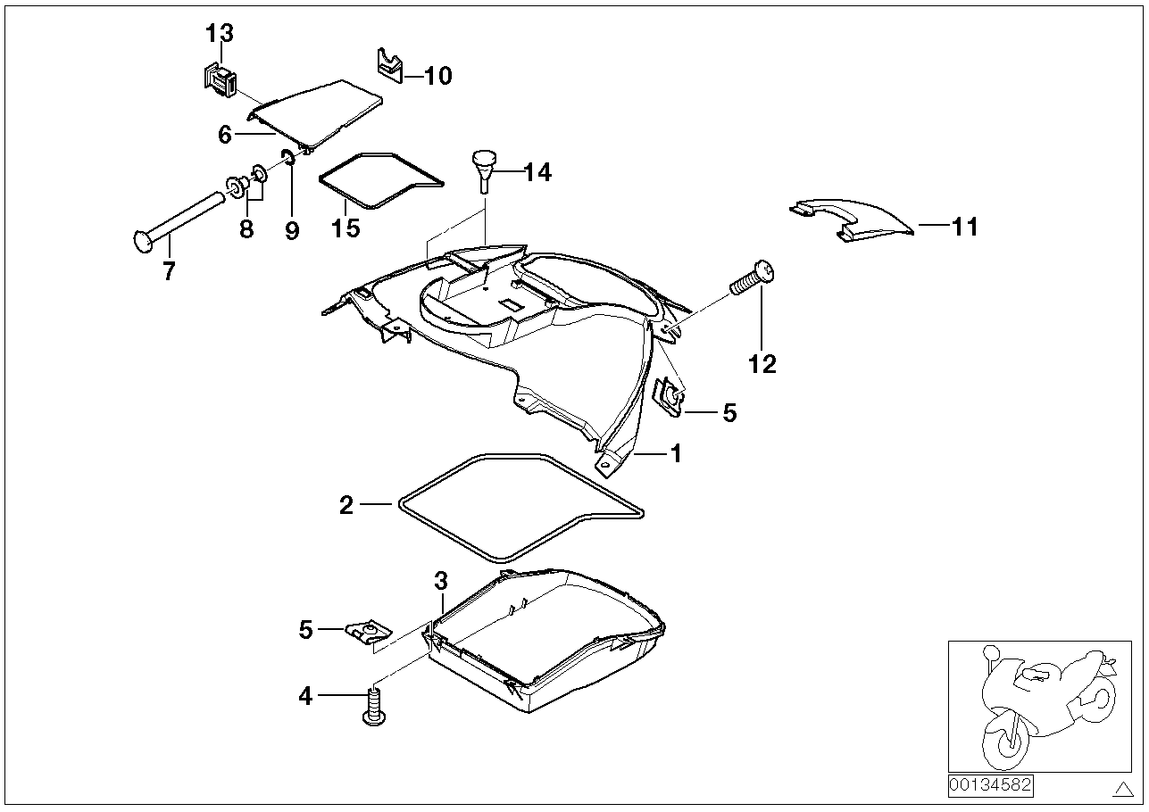 COVERING FUEL TANK