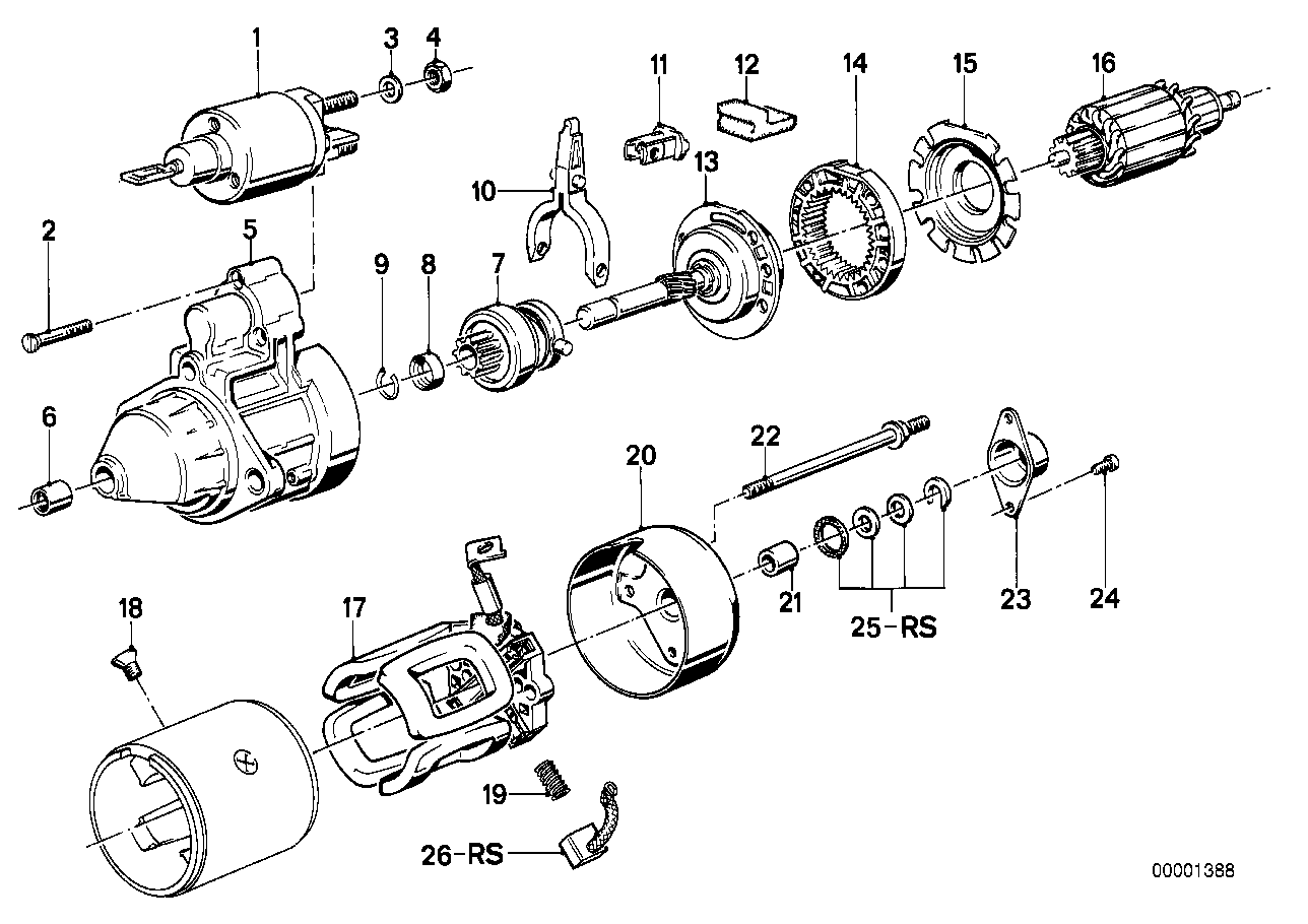 STARTER PARTS