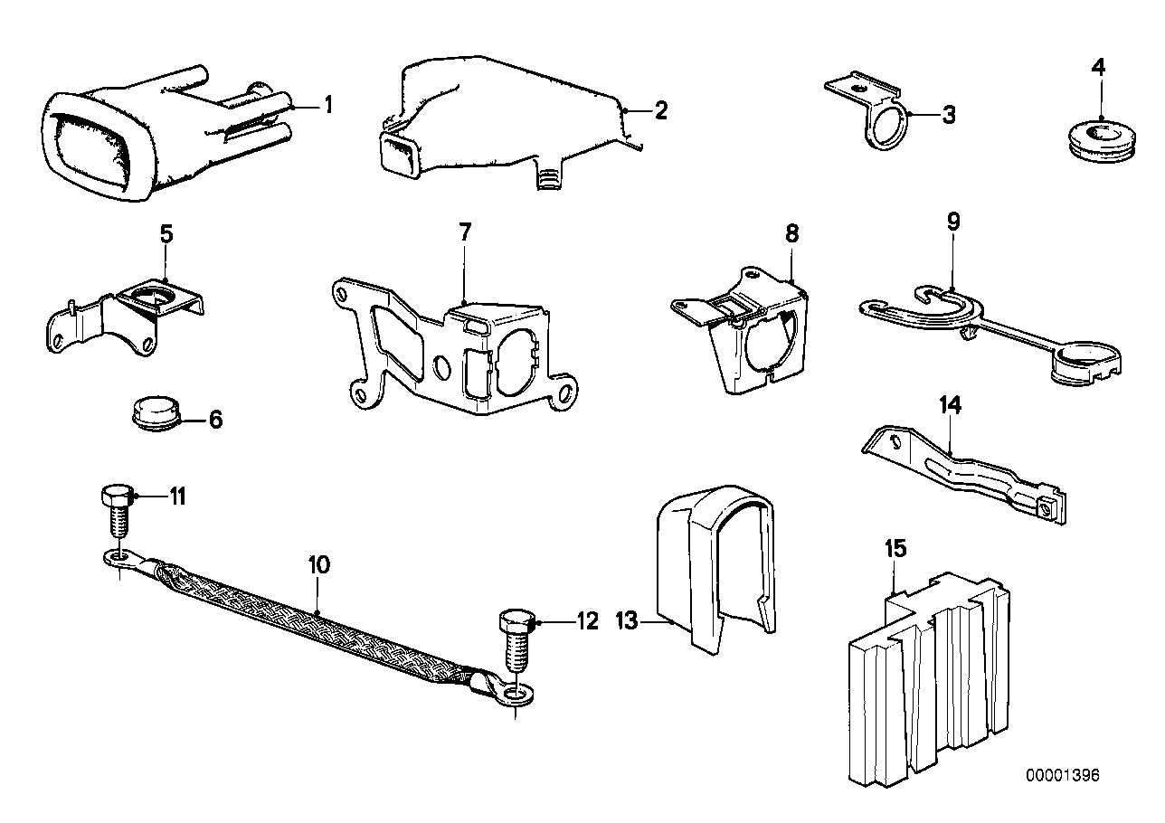 CABLE HARNESS FIXINGS