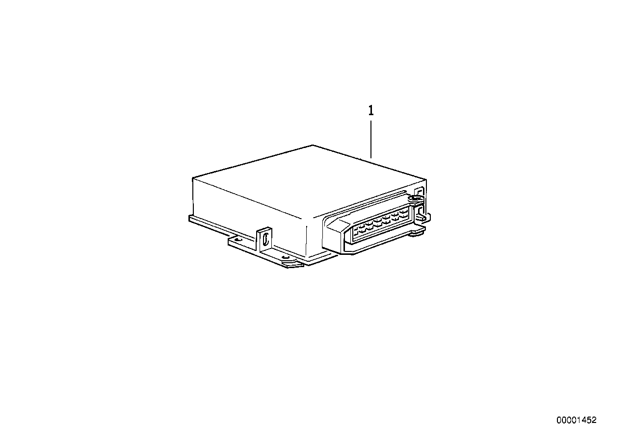 UNCODED DME CONTROL UNIT