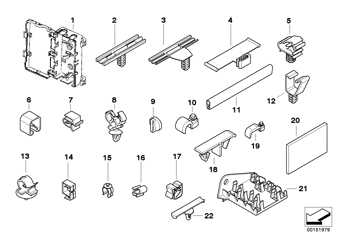 VARIOUS CABLE HOLDERS