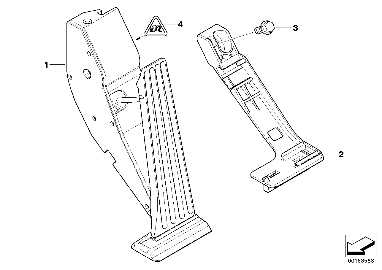 ACCELERATION/ACCELERATOR PEDAL MODULE