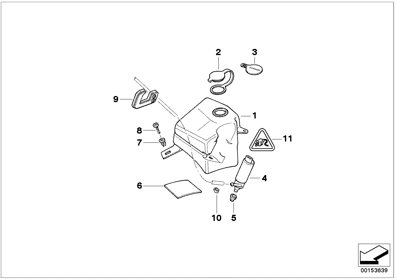 WINDSHIELD CLEANING CONTAINER(INTENSIVE)