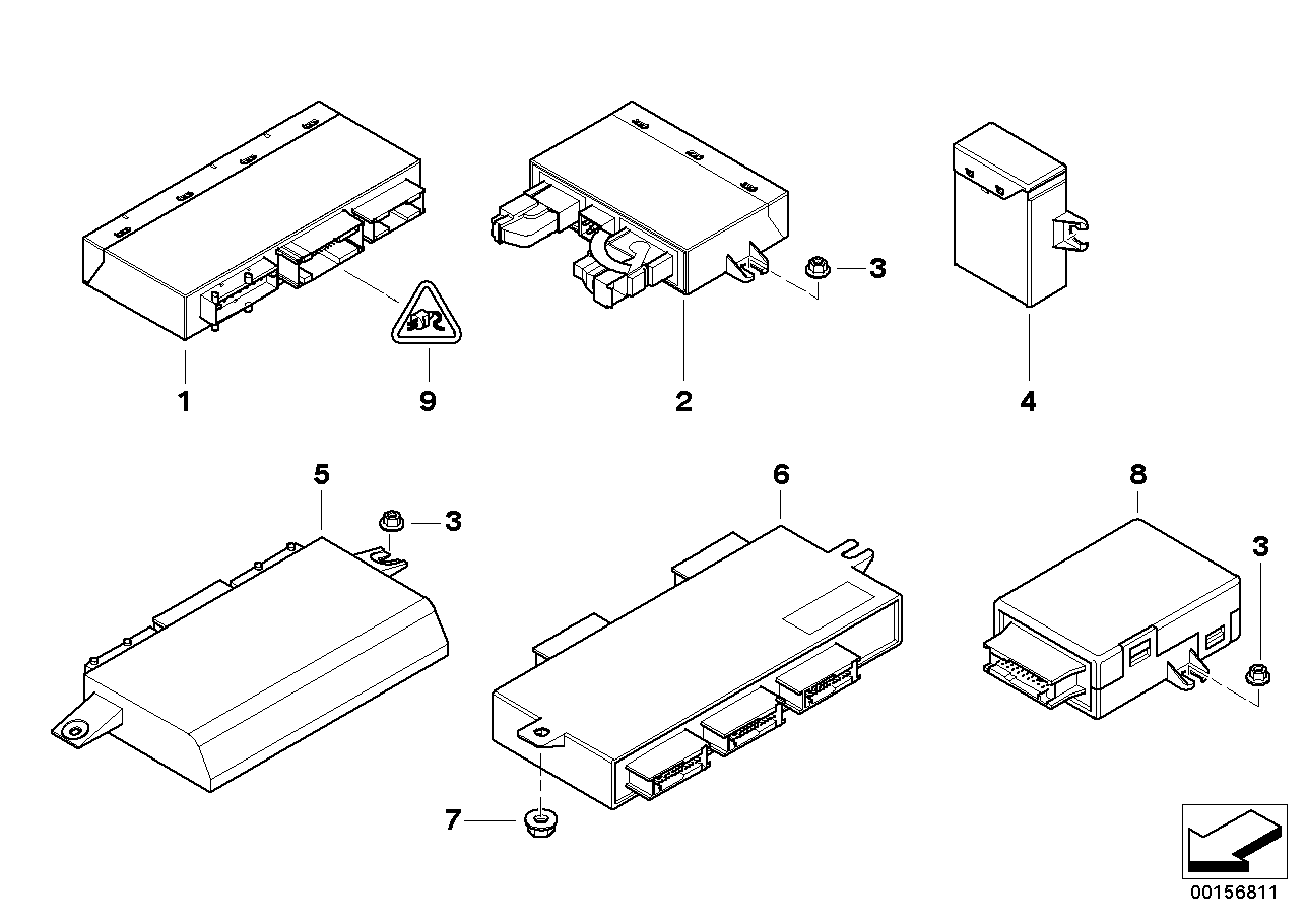 BODY CONTROL UNITS AND MODULS