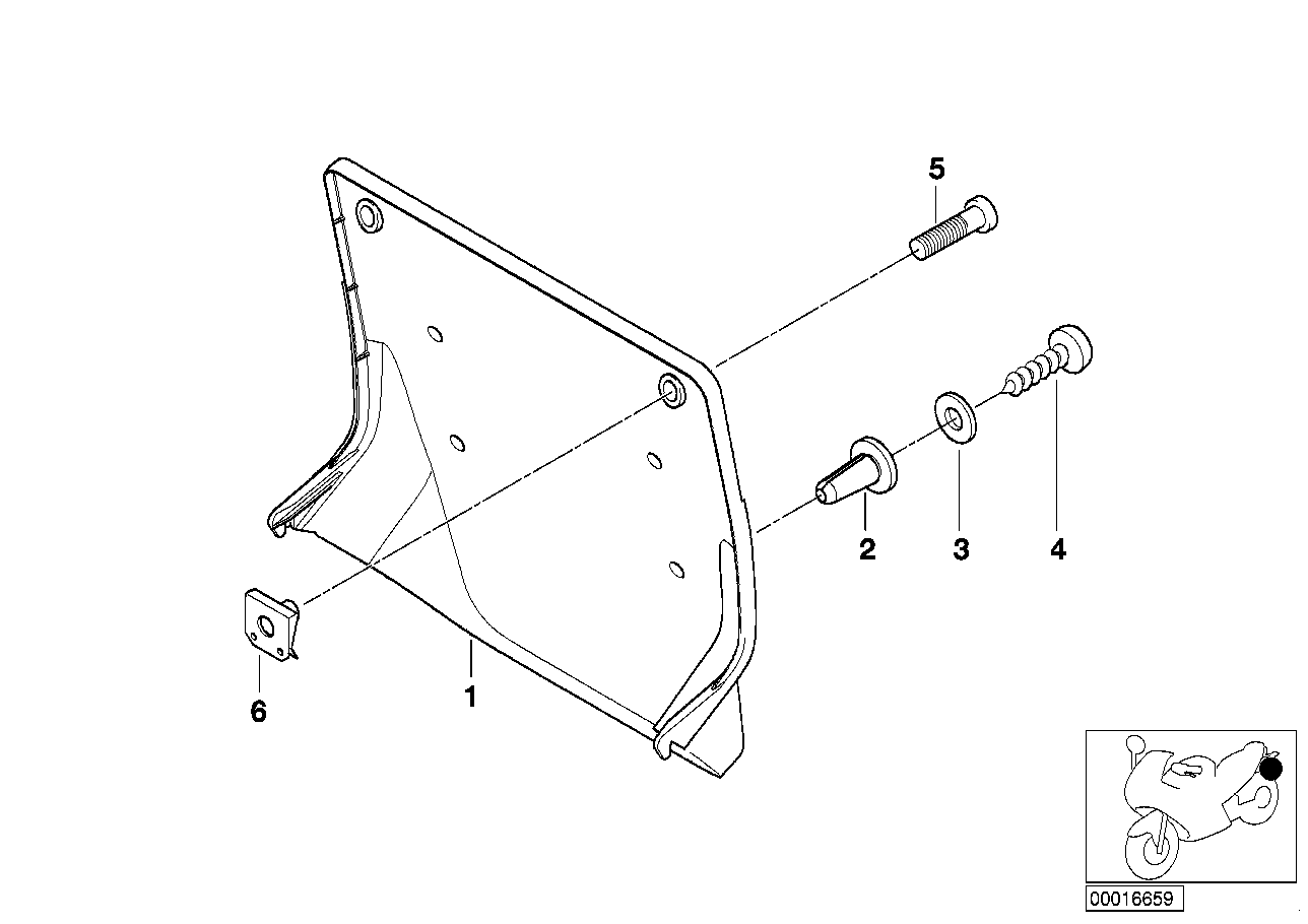 REGISTRATION PLATE MOUNTING