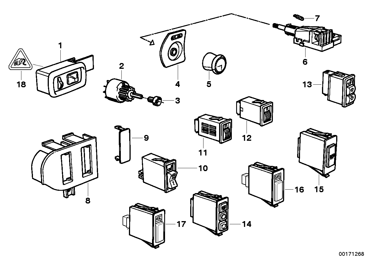 VARIOUS SWITCHES