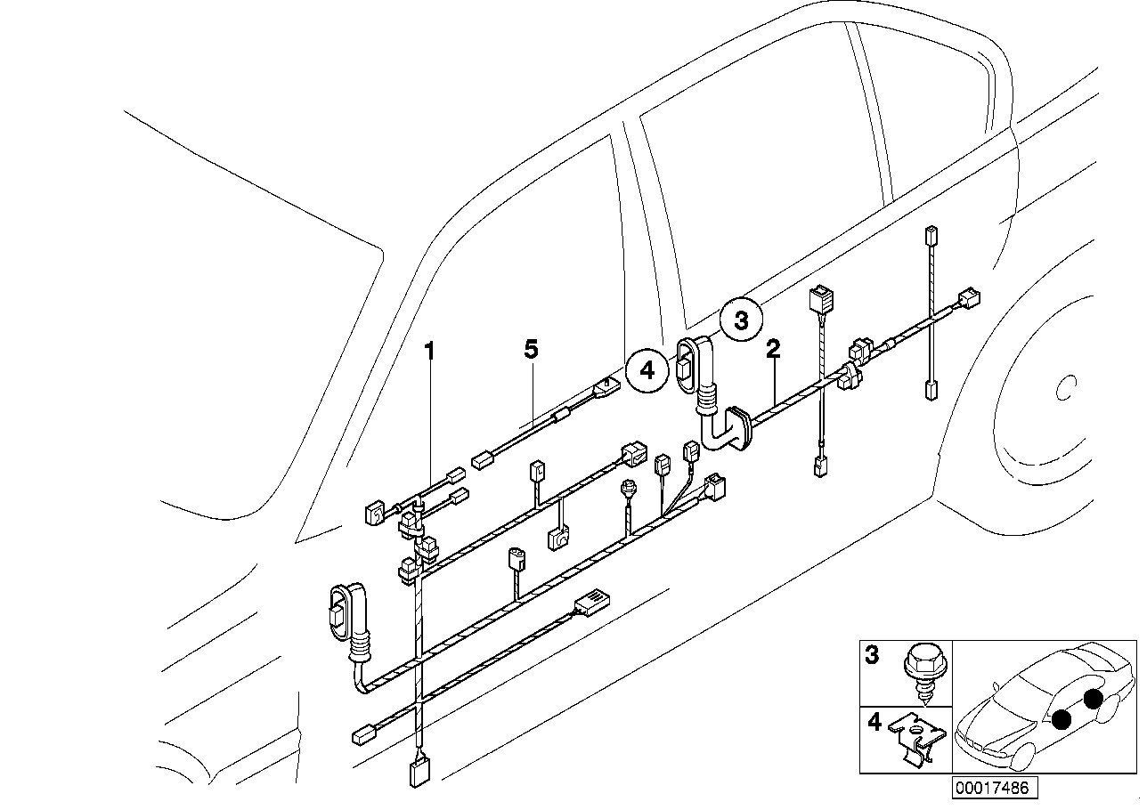 DOOR CABLE HARNESSES