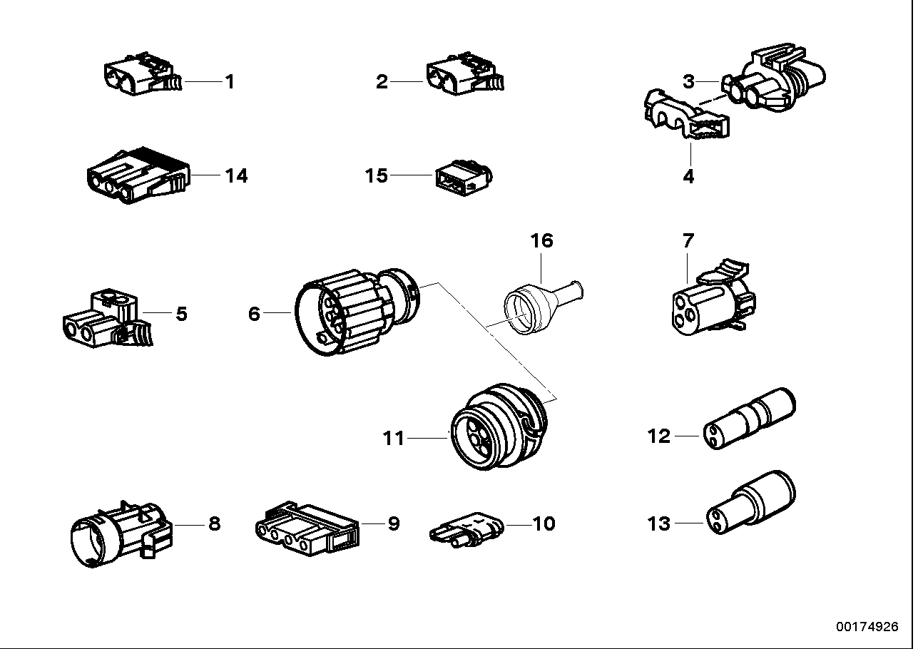 VARIOUS PLUG TERMINALS