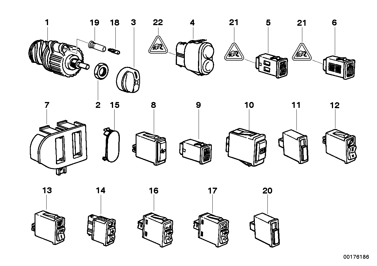 VARIOUS SWITCHES