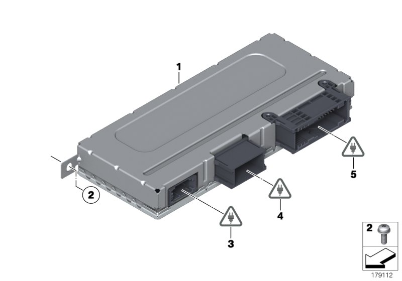 CONTROL UNIT, CENTRAL GATEWAY MODULE