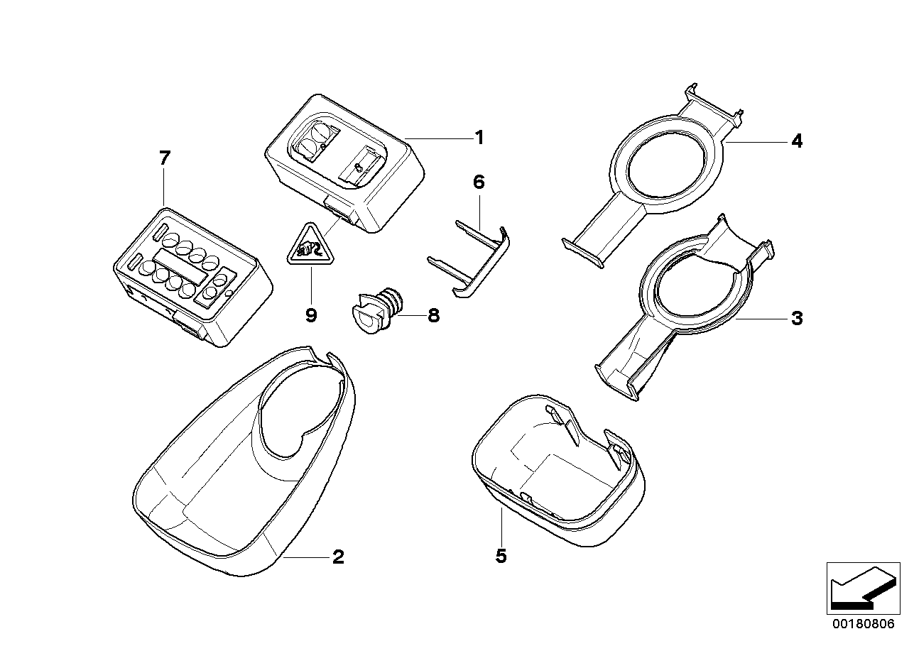 SINGLE COMPONENTS F RAIN SENSOR