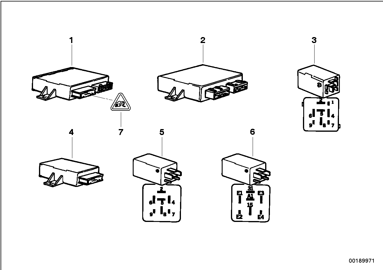 BODY CONTROL UNITS AND MODULS