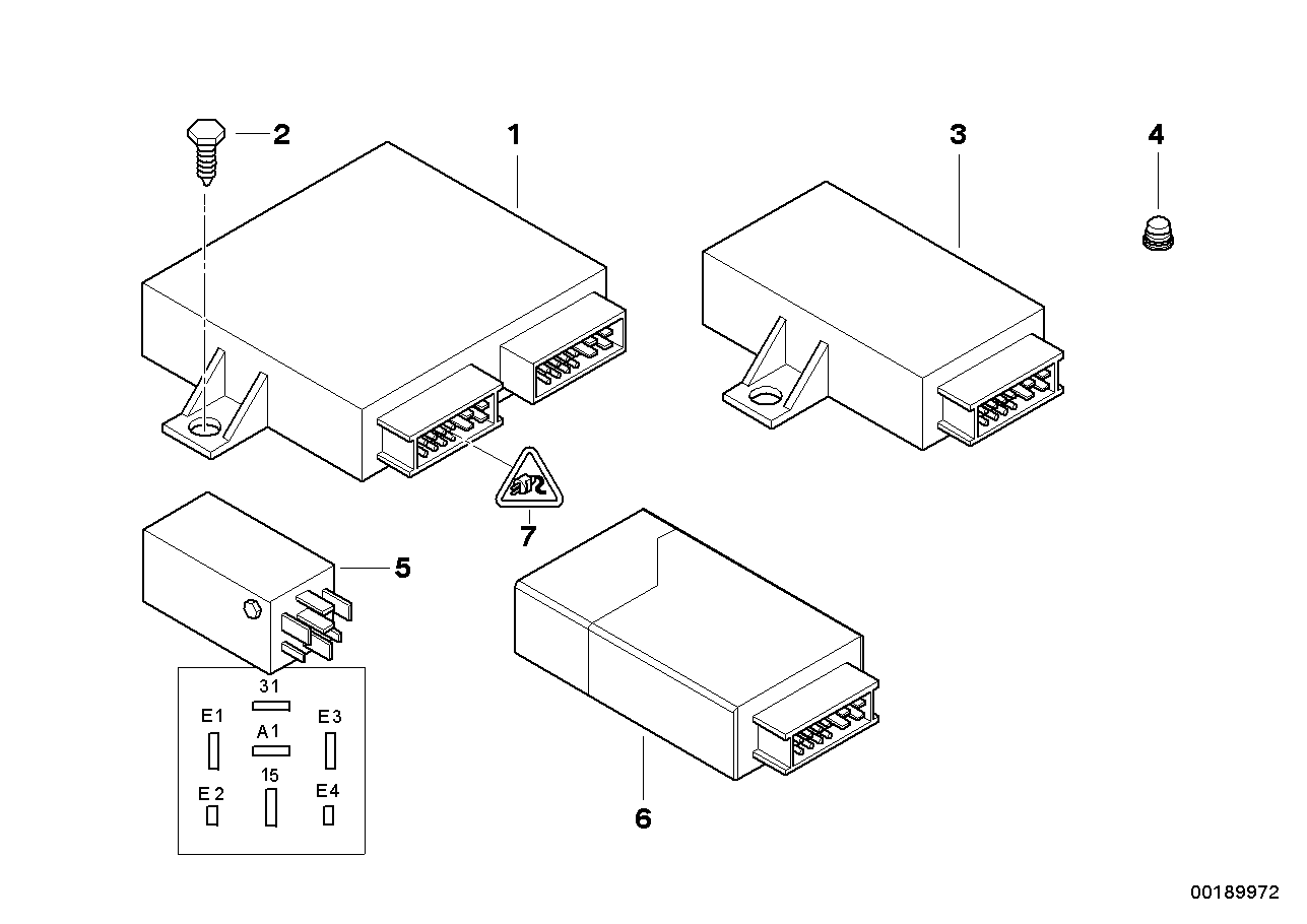 BODY CONTROL UNITS AND MODULS