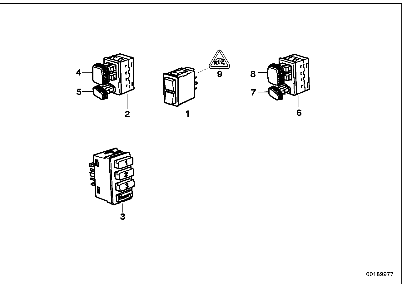 VARIOUS SWITCHES