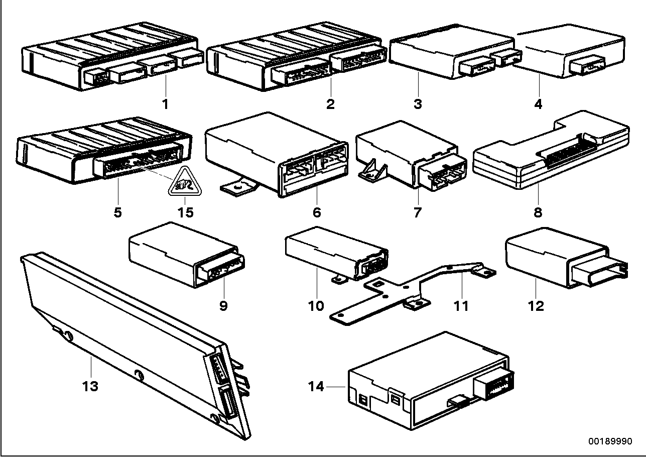 BODY CONTROL UNITS AND MODULS