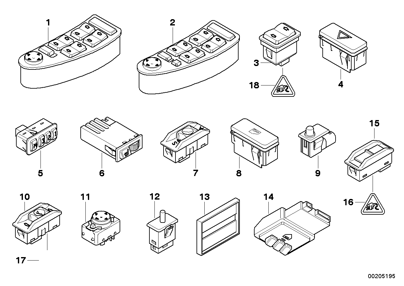 VARIOUS SWITCHES