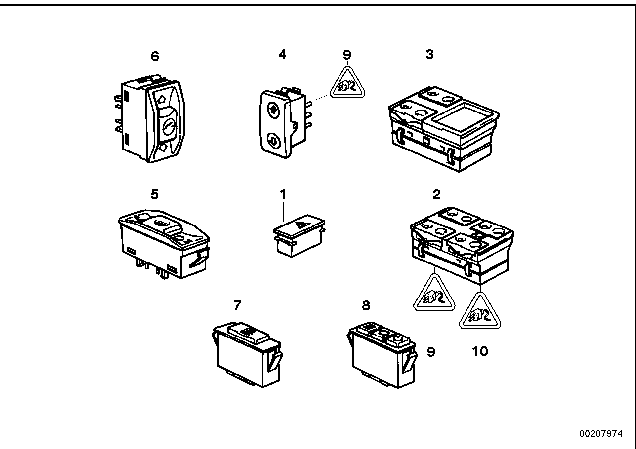 VARIOUS SWITCHES