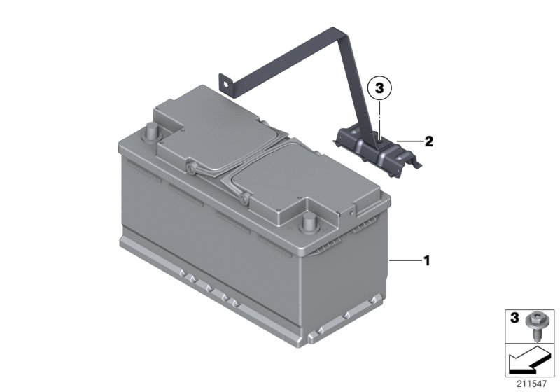 ORIGINAL BMW BATTERY