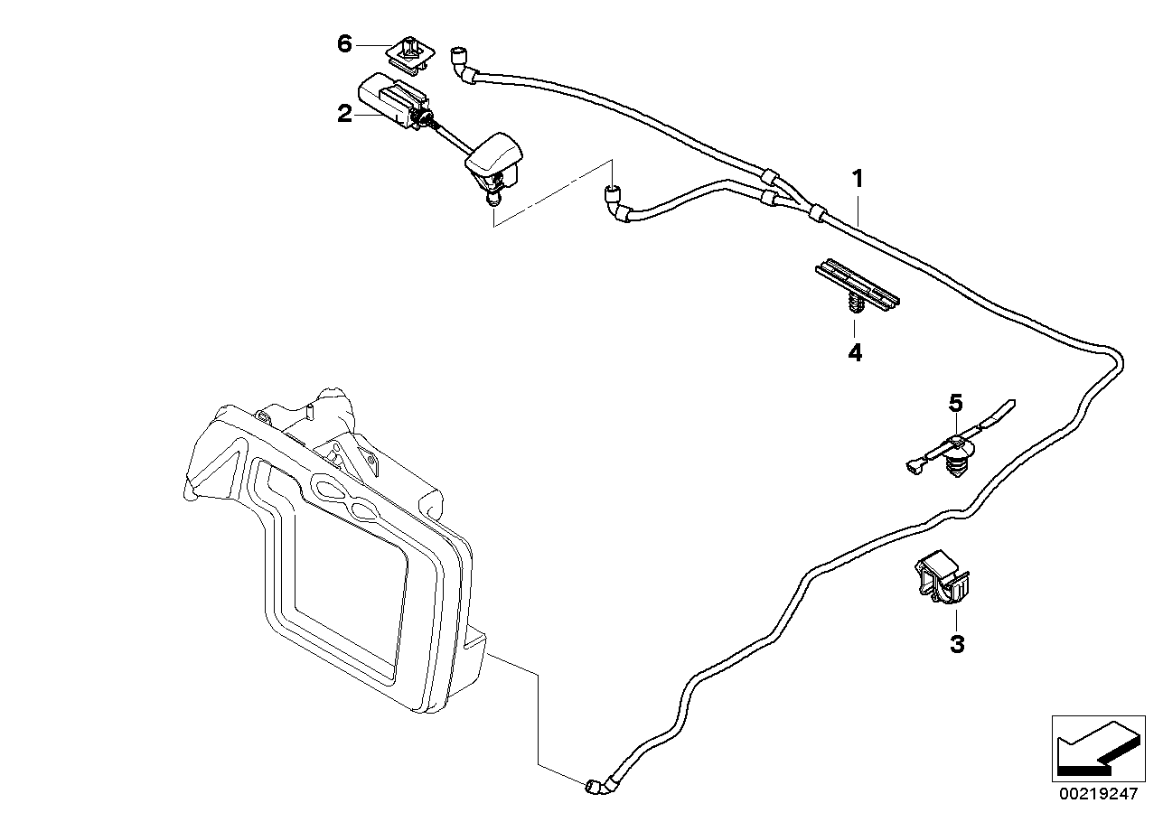 SINGLE PARTS FOR WINDSHIELD CLEANING