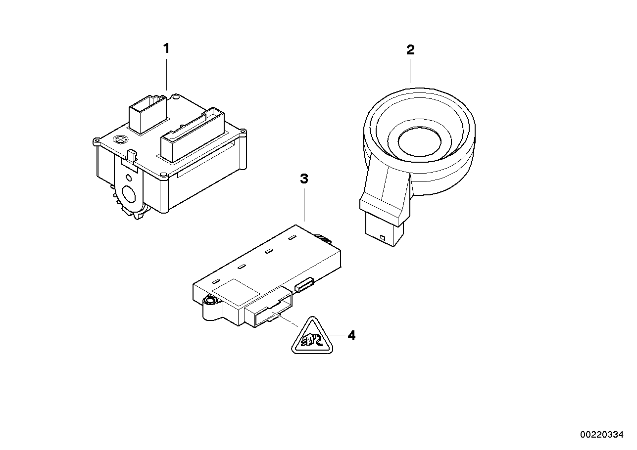 IGN./STARTING SWITCH/RING ANTENNA/CAS