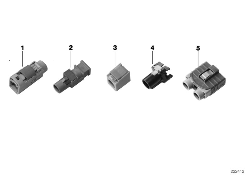 REPAIR PARTS, COAXIAL CABLE HOUSING