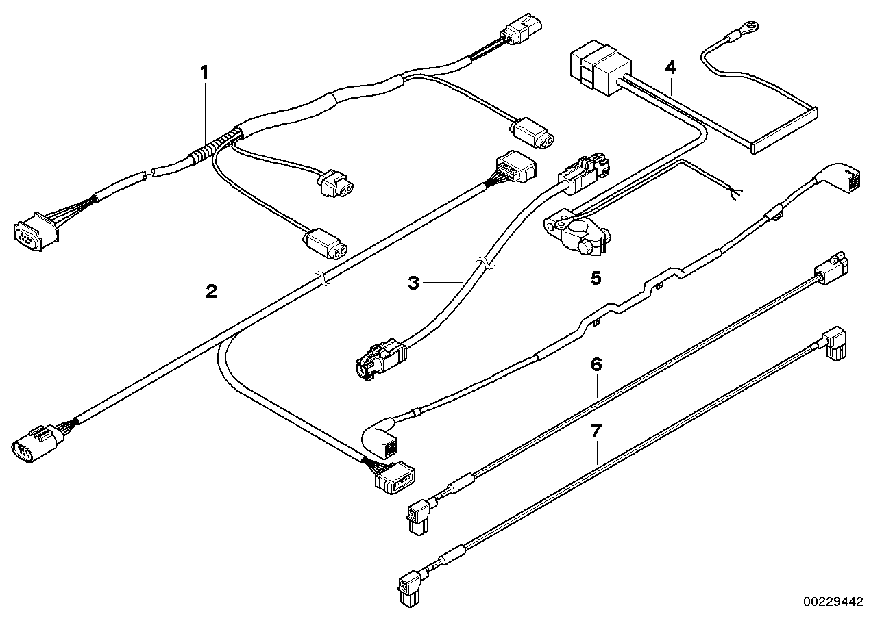 VARIOUS ADDITIONAL WIRING SETS