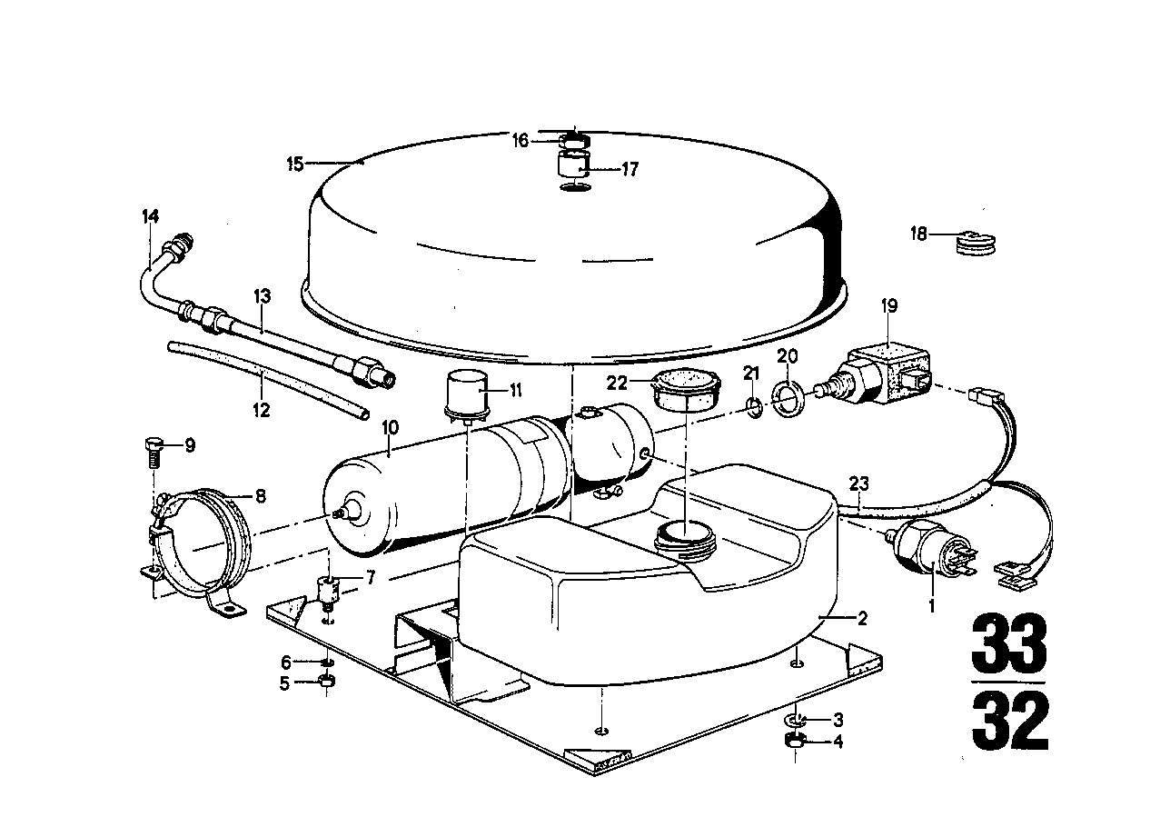 LEVELLING DEVICE/PUMP UNIT