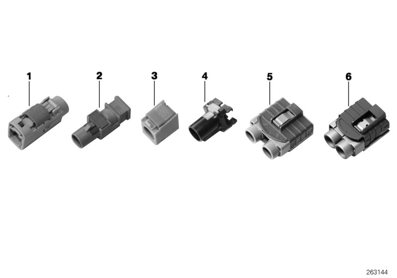 REPAIR PARTS, COAXIAL CABLE HOUSING