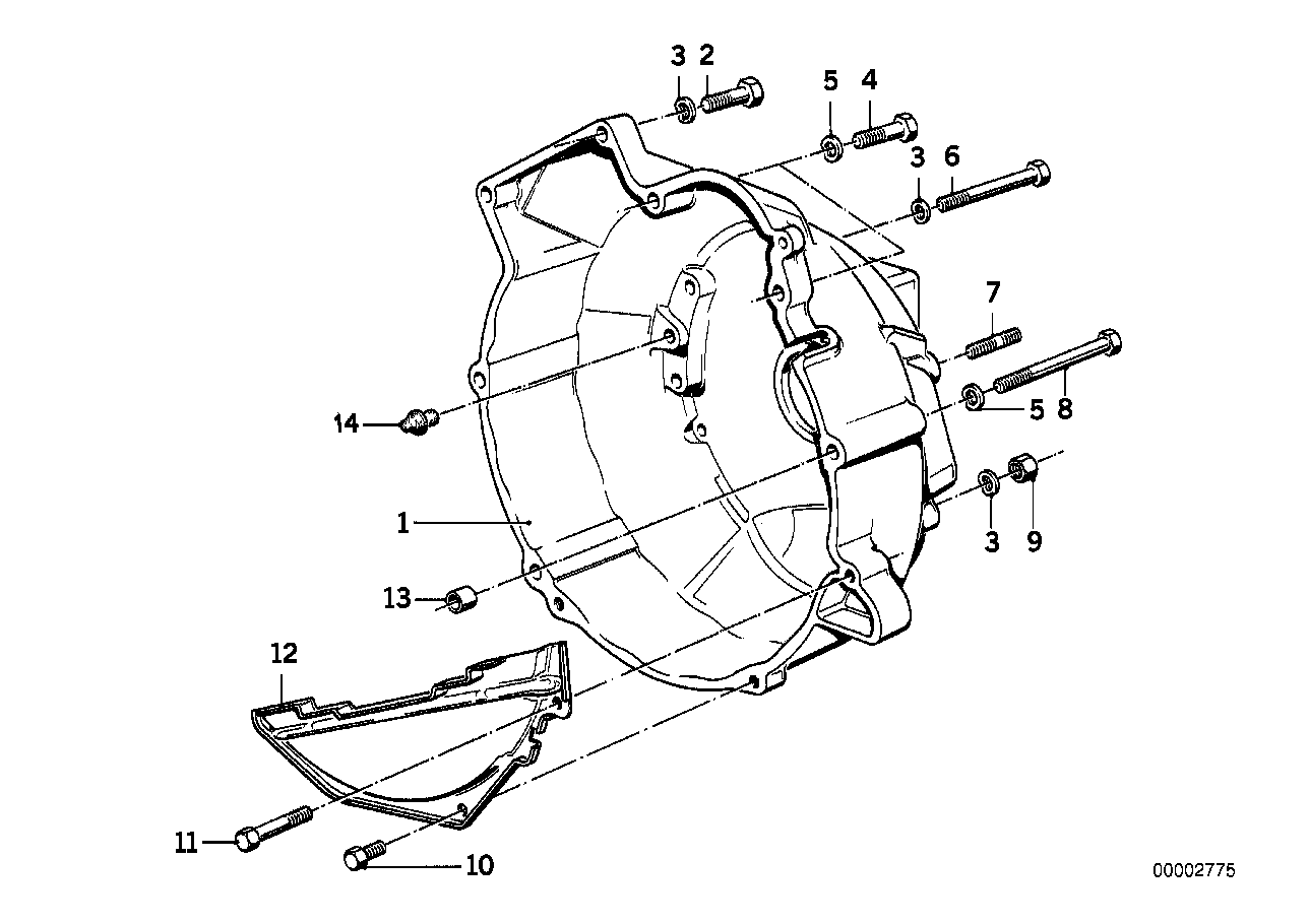 CLUTCH BELL HOUSING