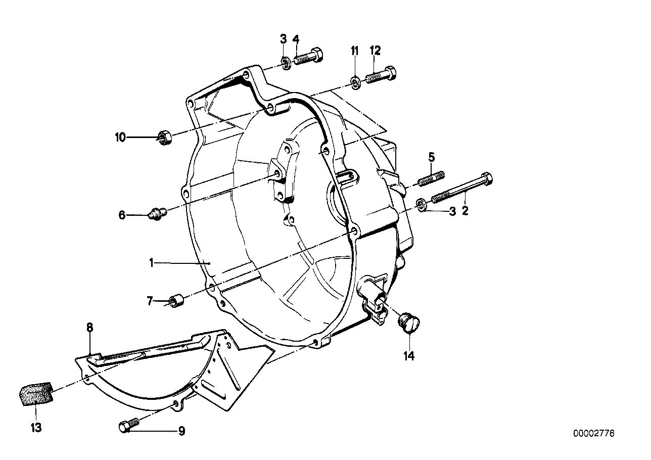 CLUTCH BELL HOUSING