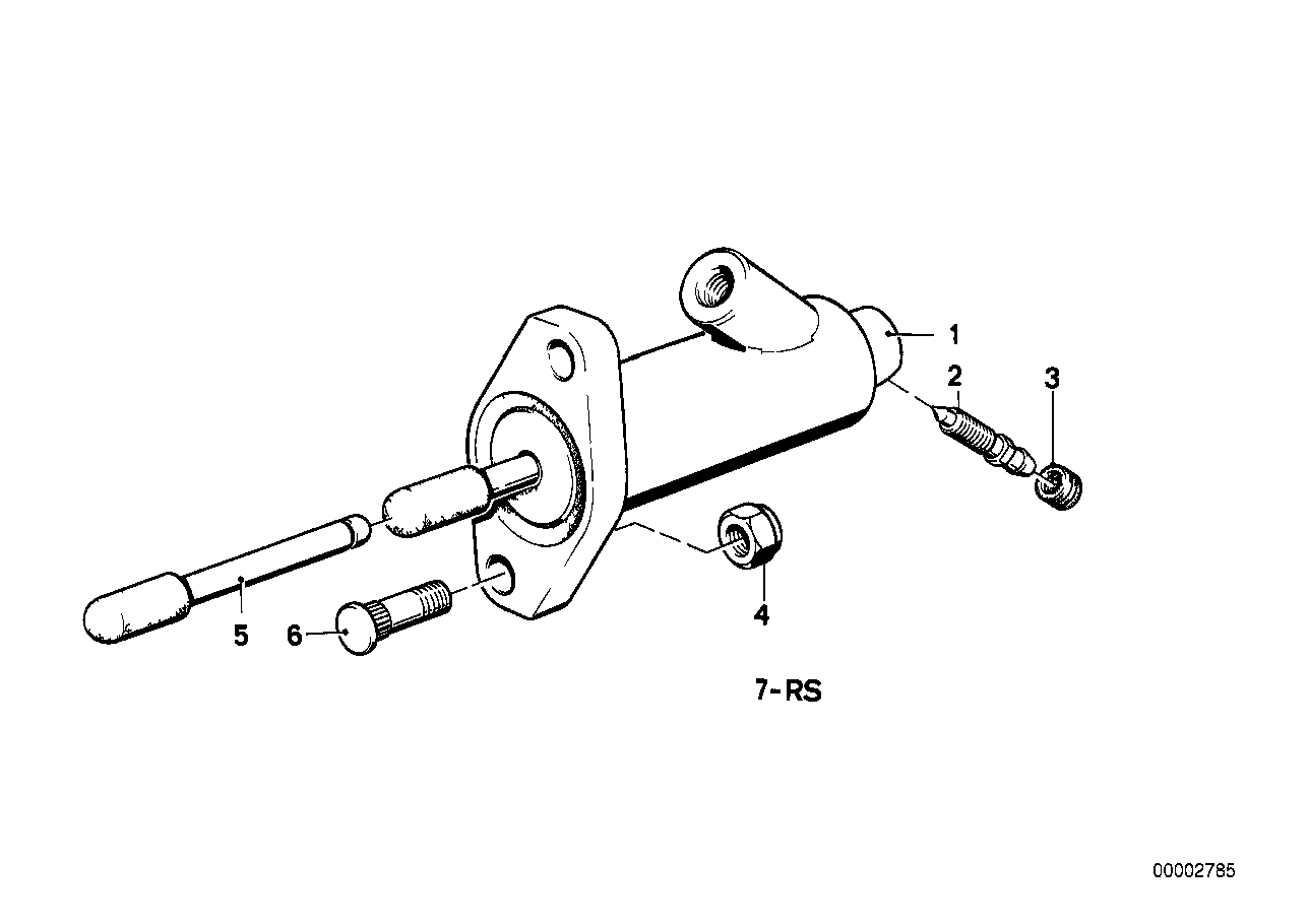 CLUTCH SLAVE CYLINDER