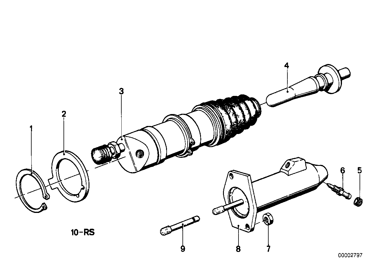 CLUTCH SLAVE CYLINDER