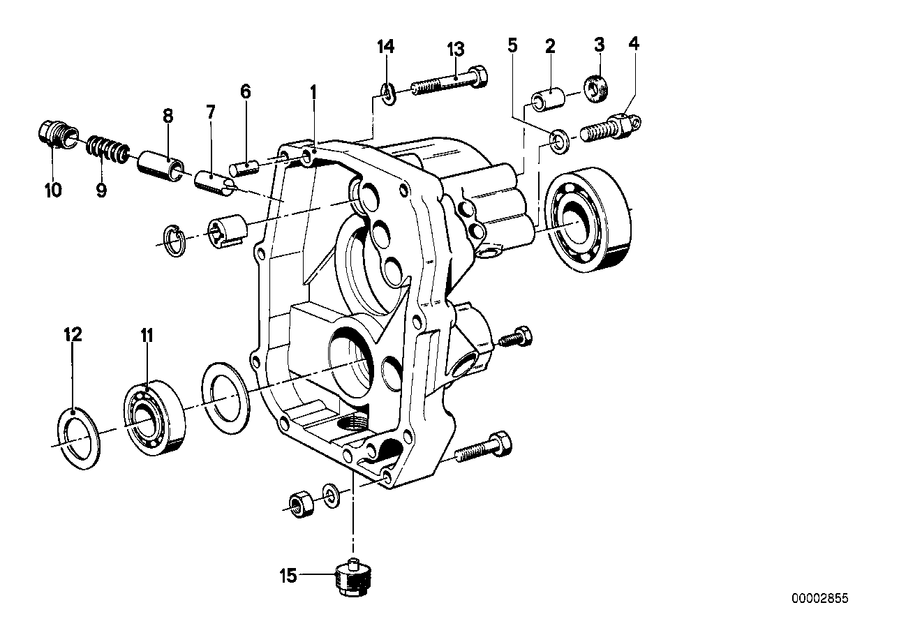 GETRAG 242 COVER+ATTACH.PARTS