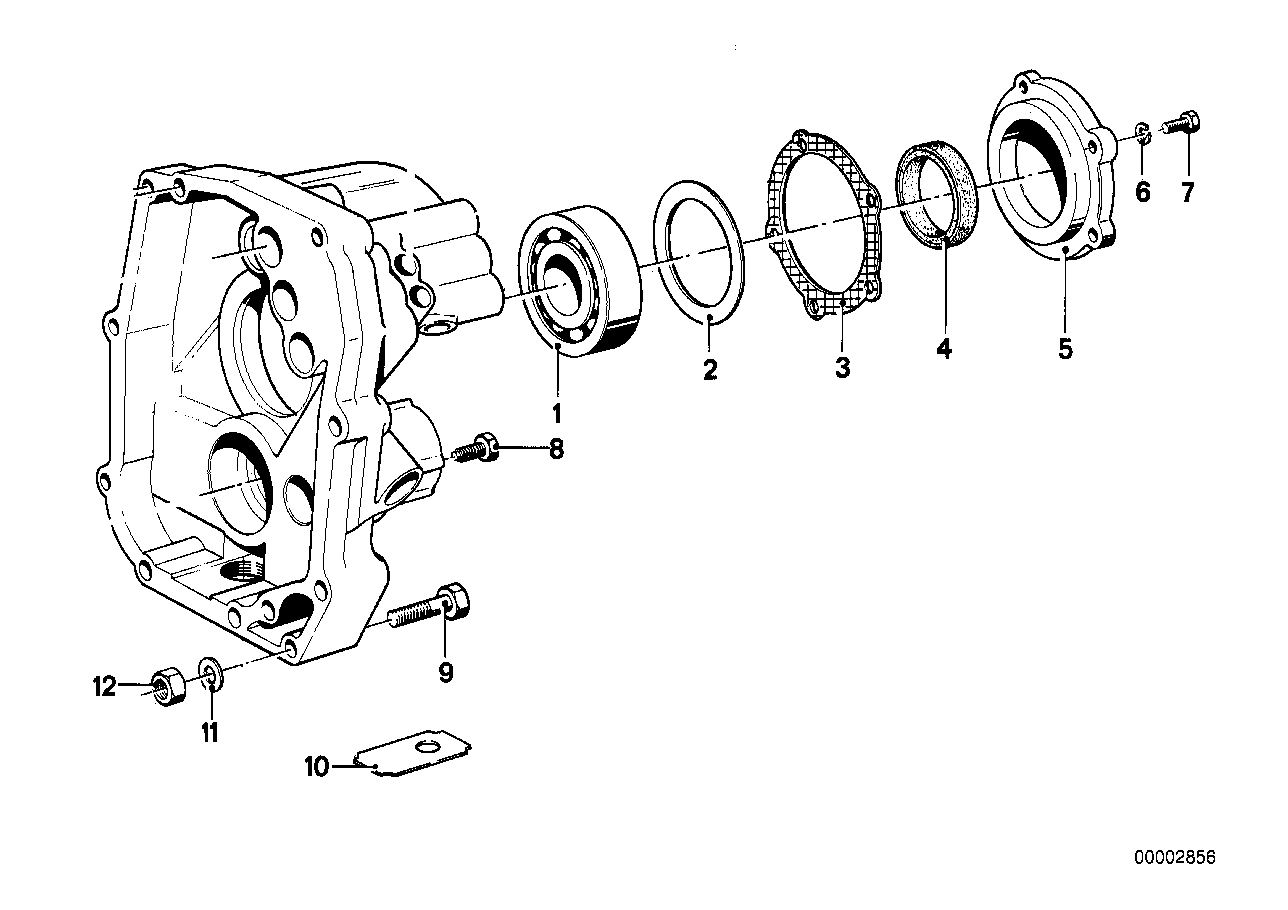 GETRAG 242 COVER+ATTACH.PARTS