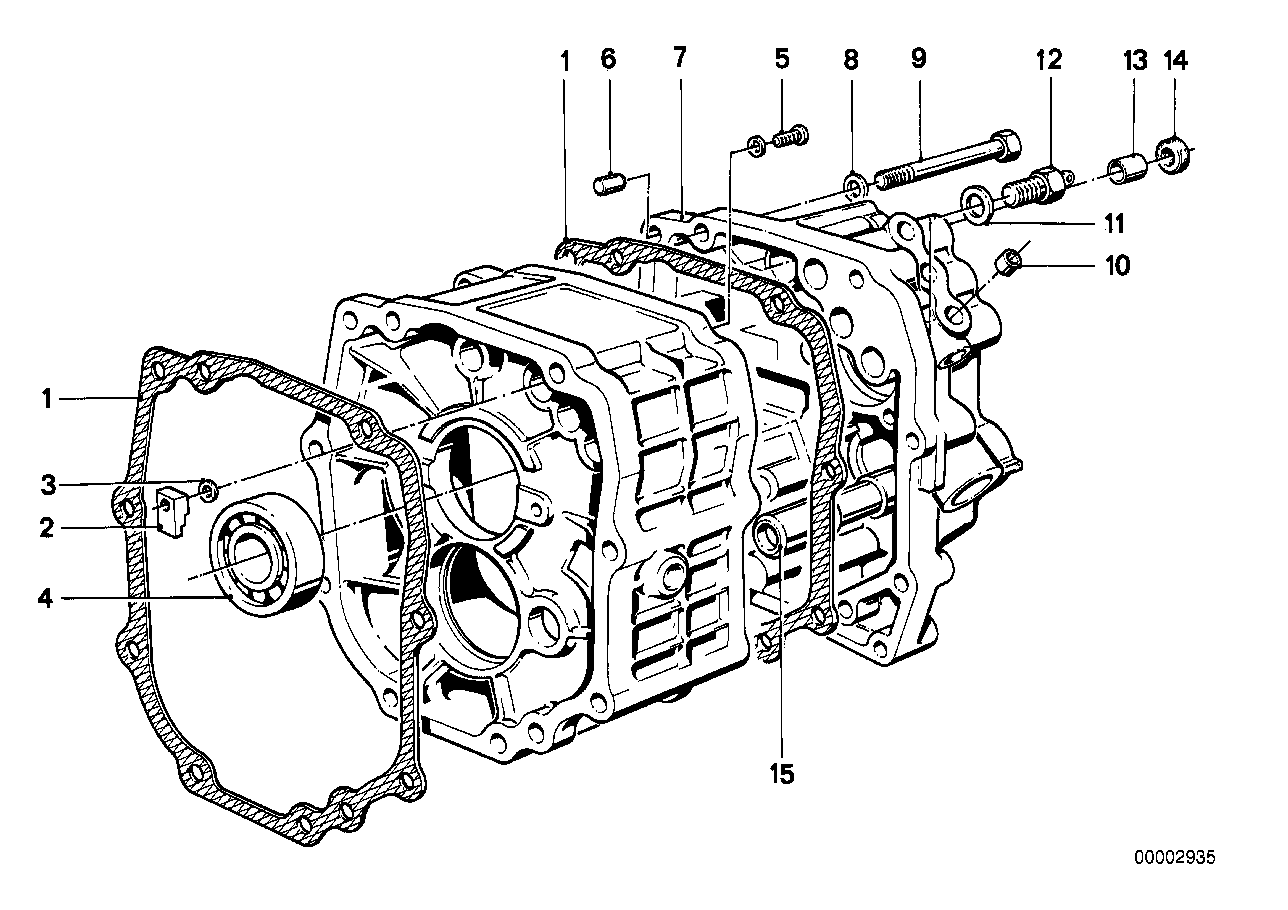 GETRAG 235 COVER+ATTACH.PARTS