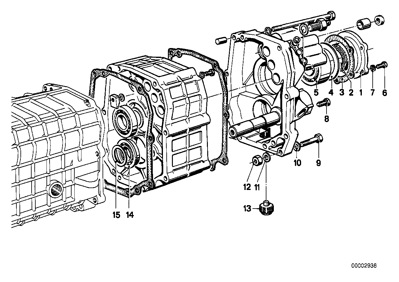 GETRAG 235 COVER+ATTACH.PARTS