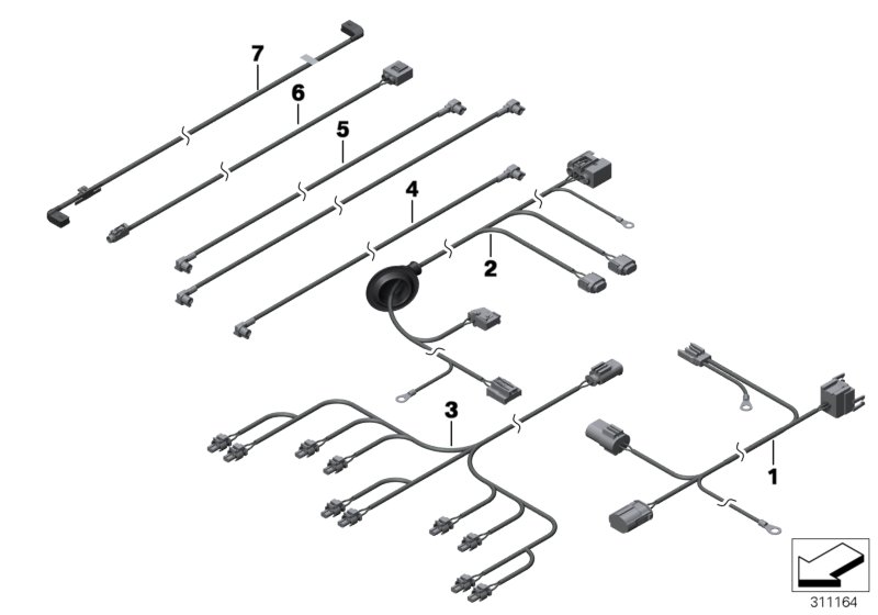 VARIOUS ADDITIONAL WIRING SETS