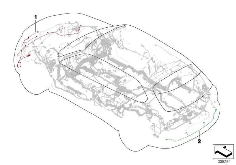 WIRING HARNESSES, BUMPERS, FRONT/REAR